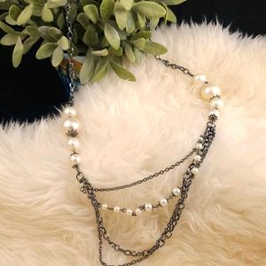 5 for $10 Faux pearl chain necklace